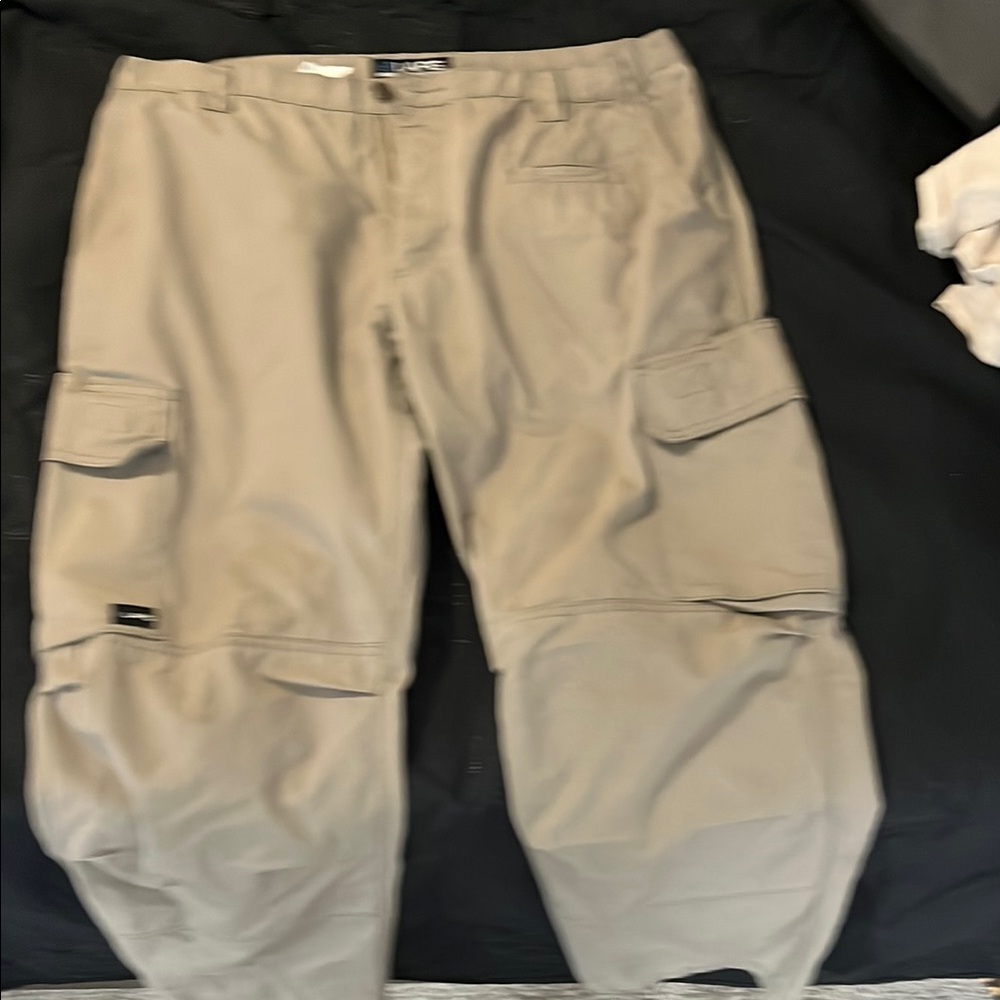 Men's Gray Cargo Pants